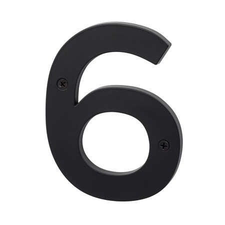 Sure-Loc Hardware Sure-Loc Hardware Zinc House Number 5, No. 6, Flat Black HN5-6 FBL